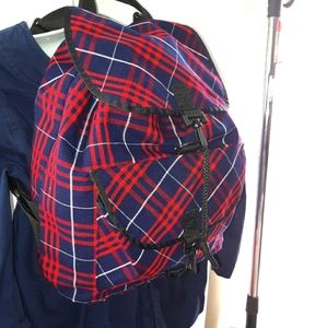 🔥SOLD🔥SCHOOLBELLES plaid backpack